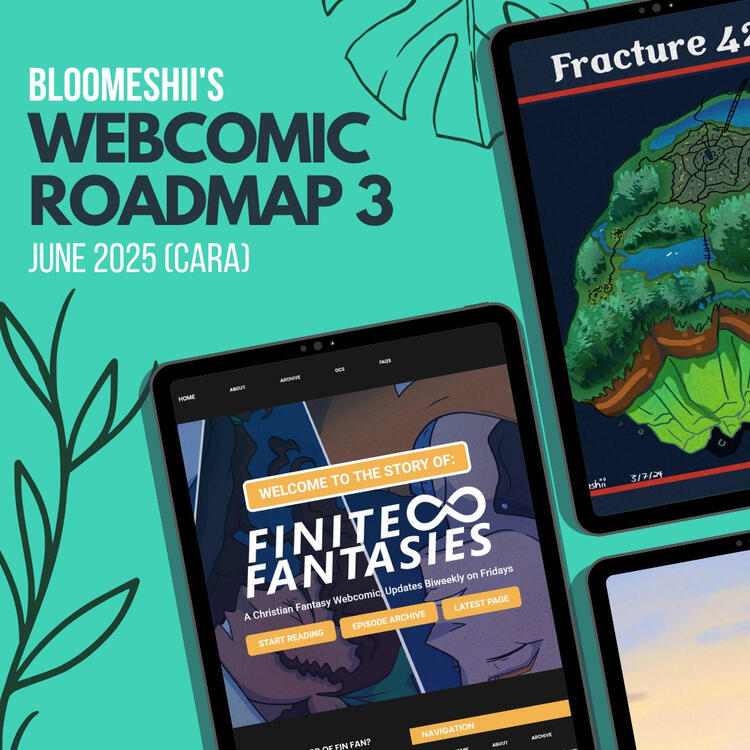 Webcomic Roadmap 3 Intro Post (Finite Fantasies)